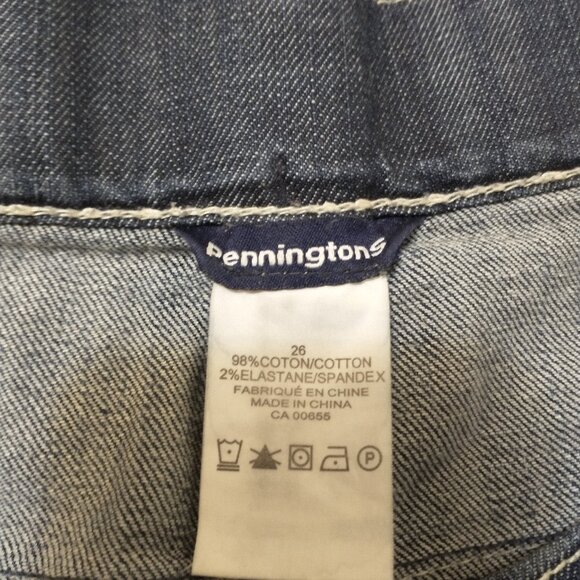 PENNINGTONS D/C DARK BLUE JEANS - Picture 2 of 2